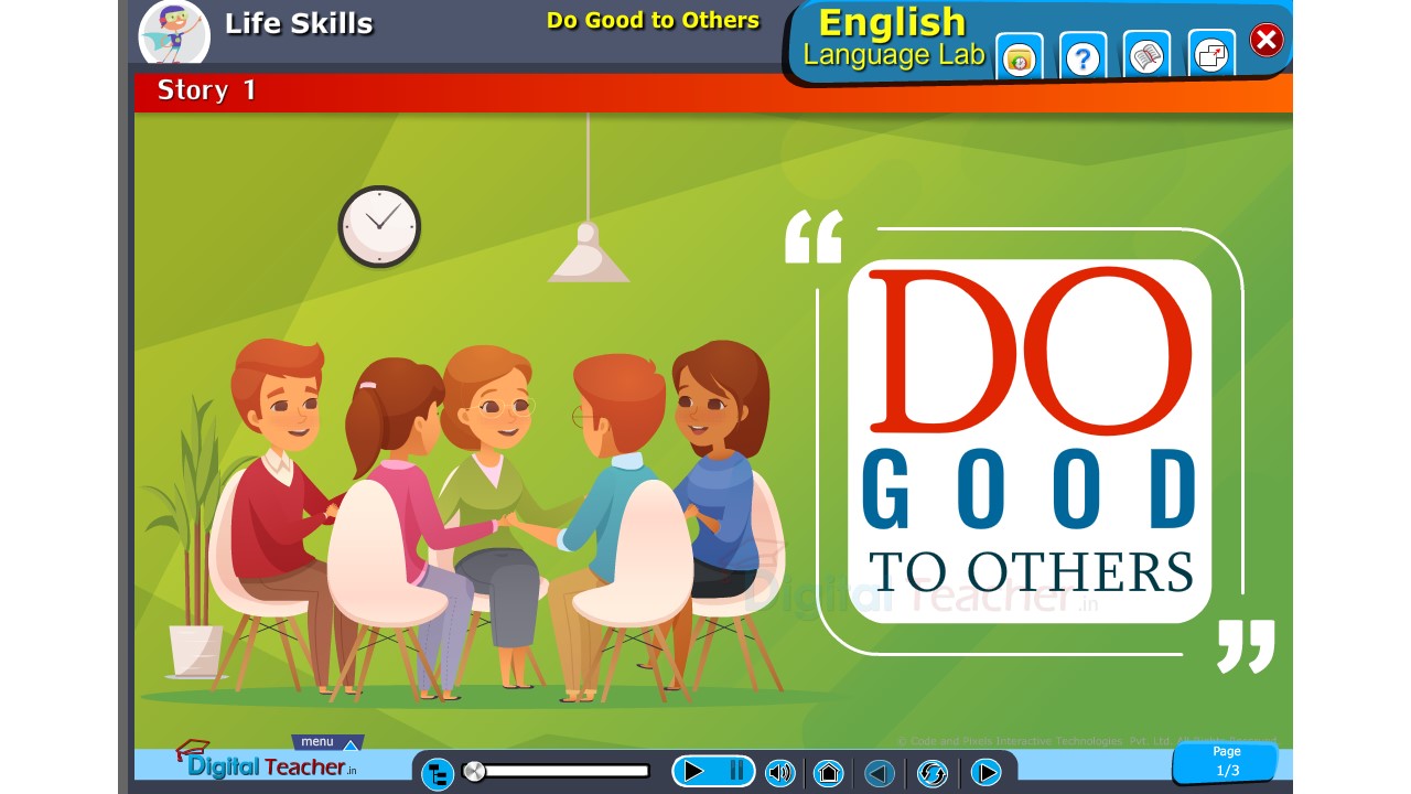 Life skills: Do Good To Others | Digital Teacher English Language Lab